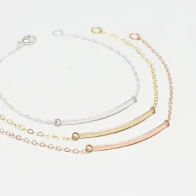 Accent Hammered Bracelets