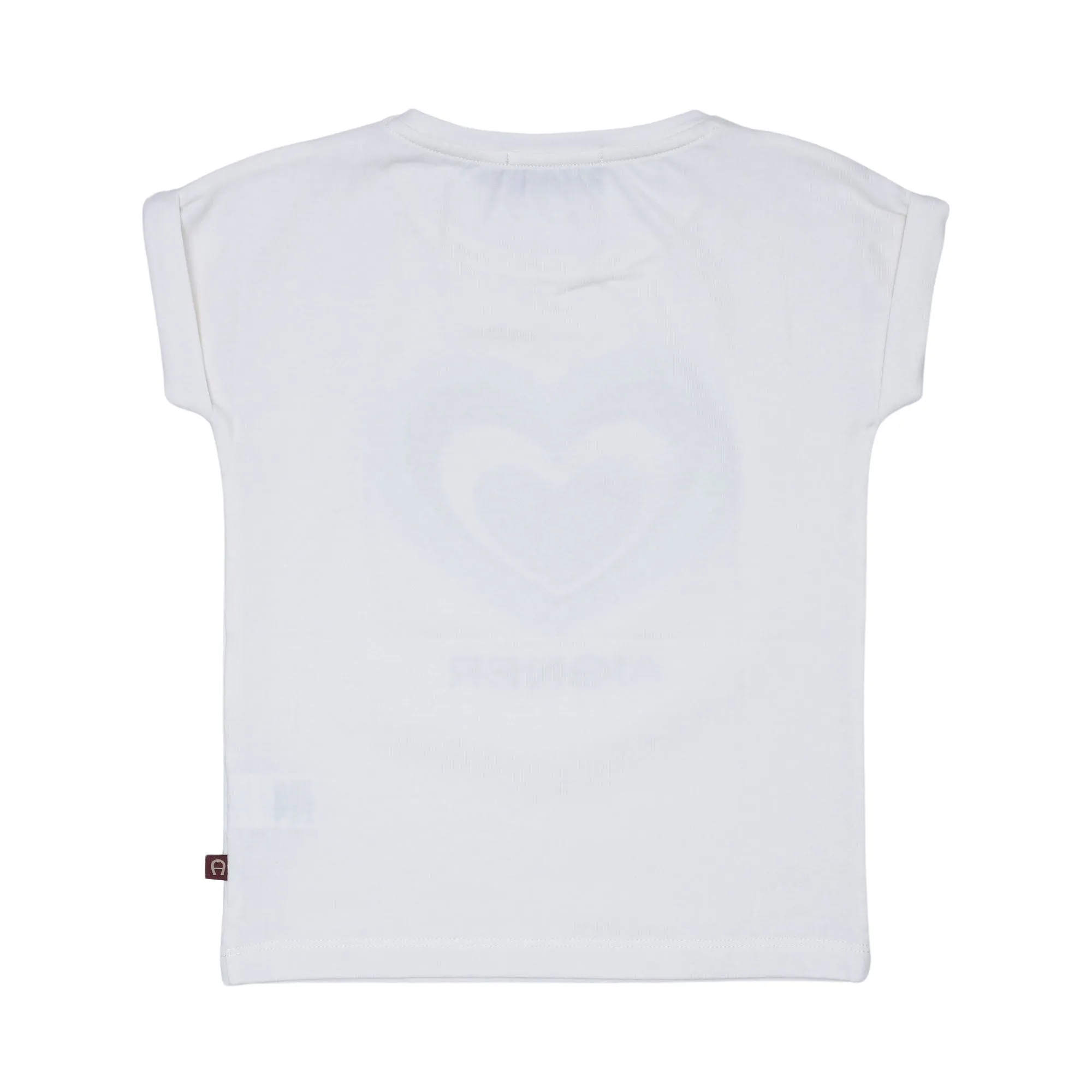 Aigner Kids Girl's White T-Shirt
