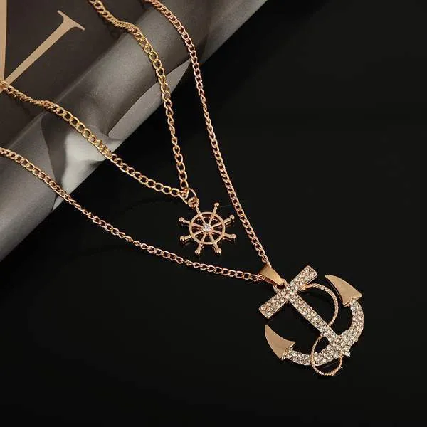 Anchor Pendant Necklace