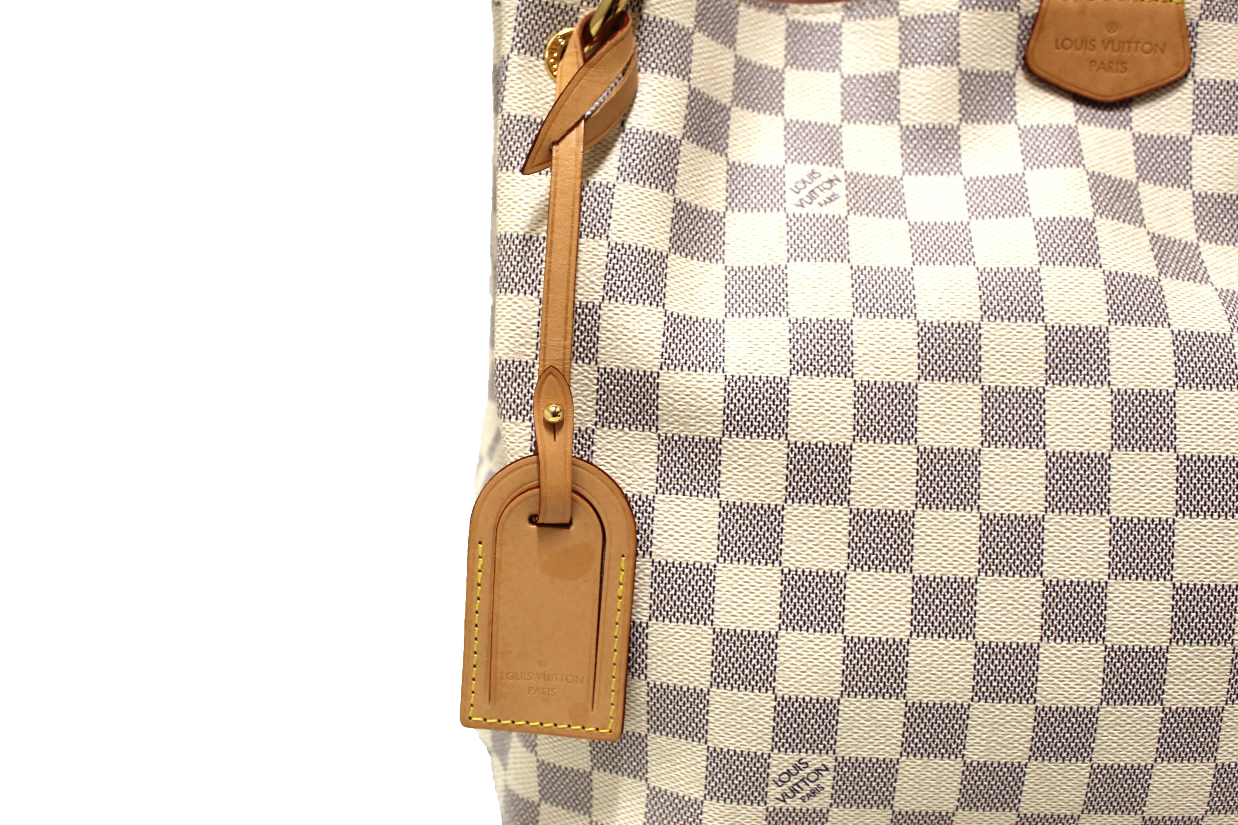 Authentic Louis Vuitton Damier Azur Graceful PM Hobo Shoulder Bag