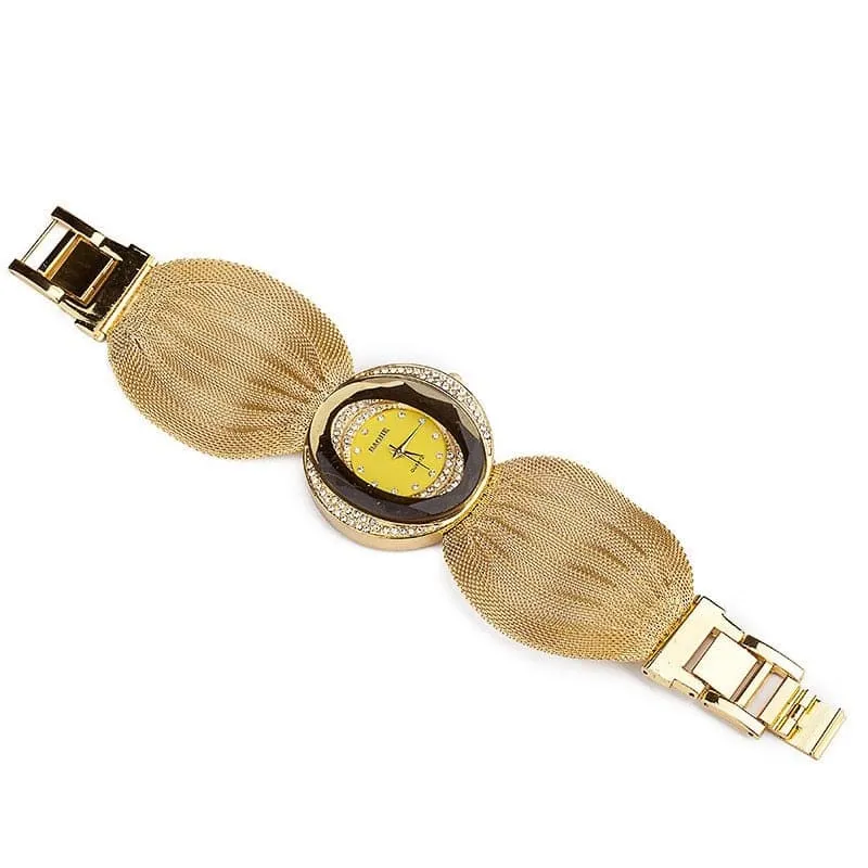 BAOHE Women's Fine Fashion Premium Quality Luxury Style Silver Tone Bracelet Watch