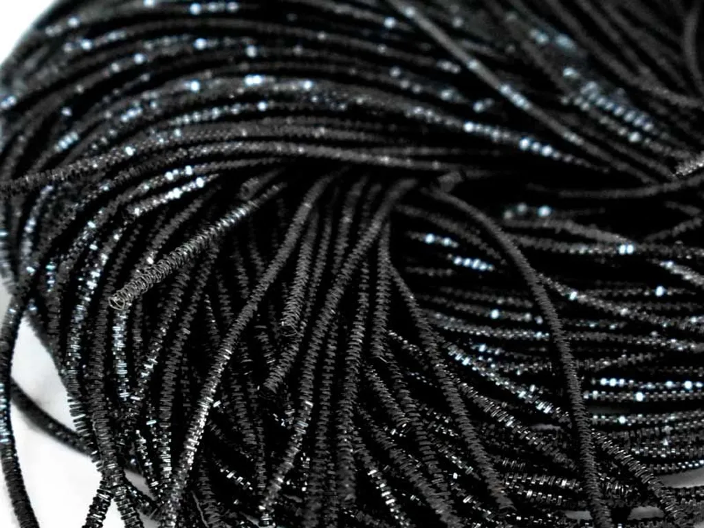 Black Nakshi / Bullion Wire