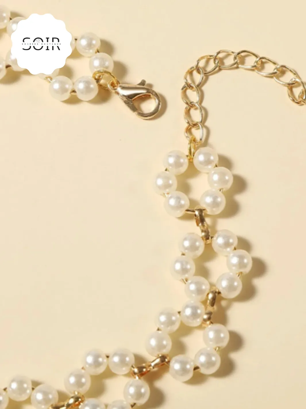 Blooming Pearl Clavicle Chain