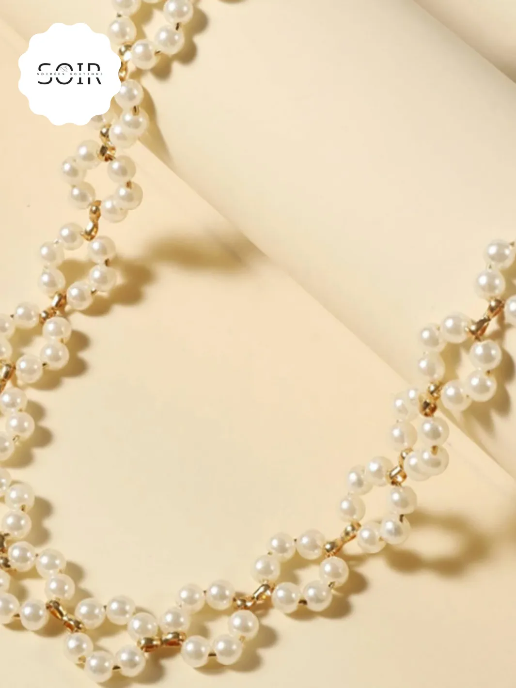 Blooming Pearl Clavicle Chain