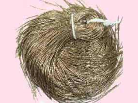 Brown Golden Nakshi / Bullion Wire