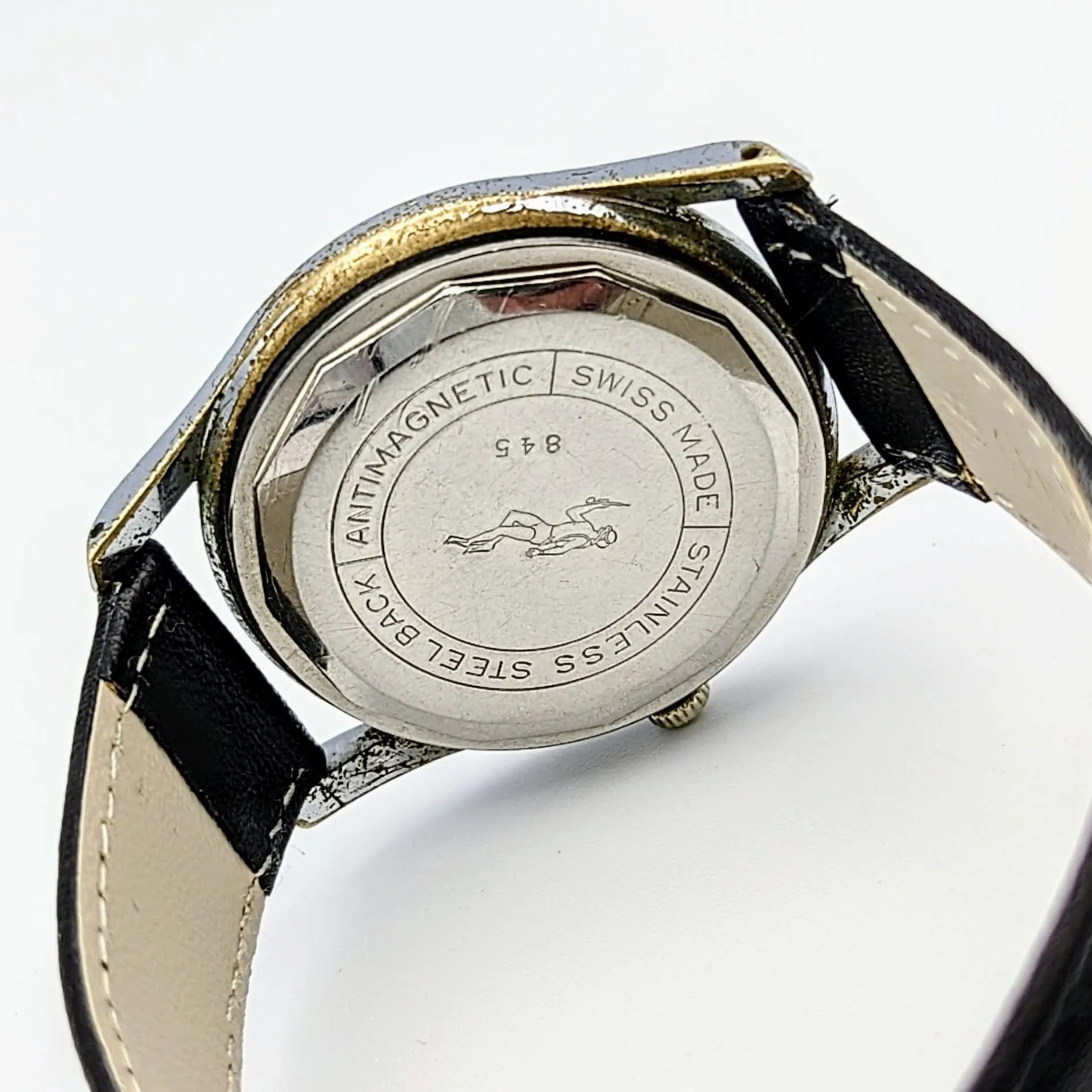 BUCHERER Automatic Watch 21 Jewels 4 ADJs Swiss Wristwatch