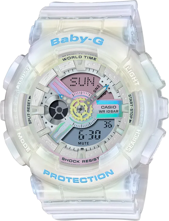 Casio Baby-G Skeleton Womens Watch BA110PL-7A2