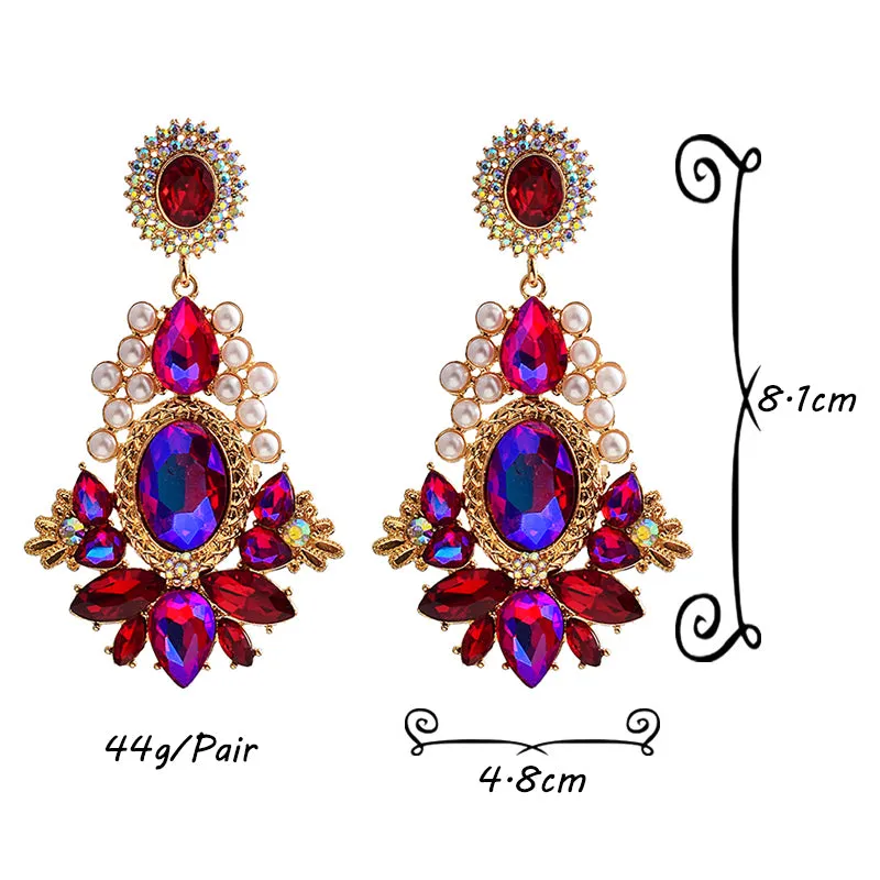 Colorful Statement Earrings