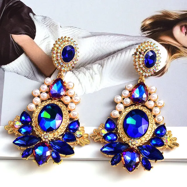 Colorful Statement Earrings
