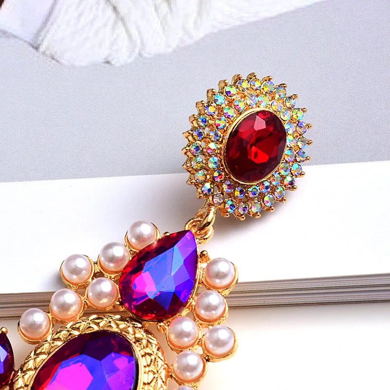 Colorful Statement Earrings