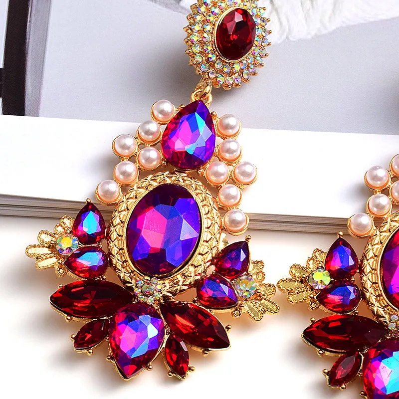 Colorful Statement Earrings