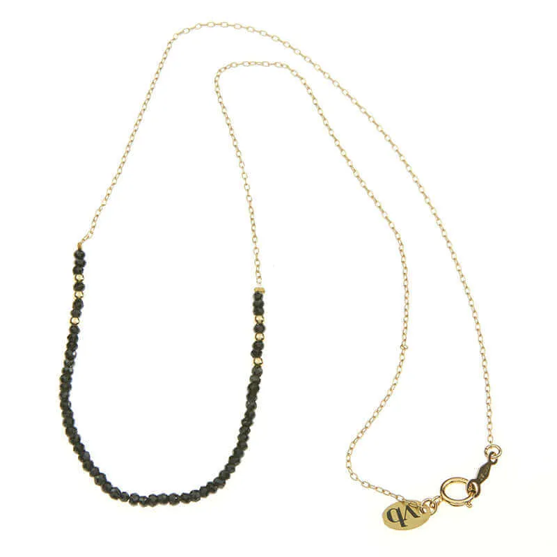 CORIE BEADED CHAIN NECKLACE