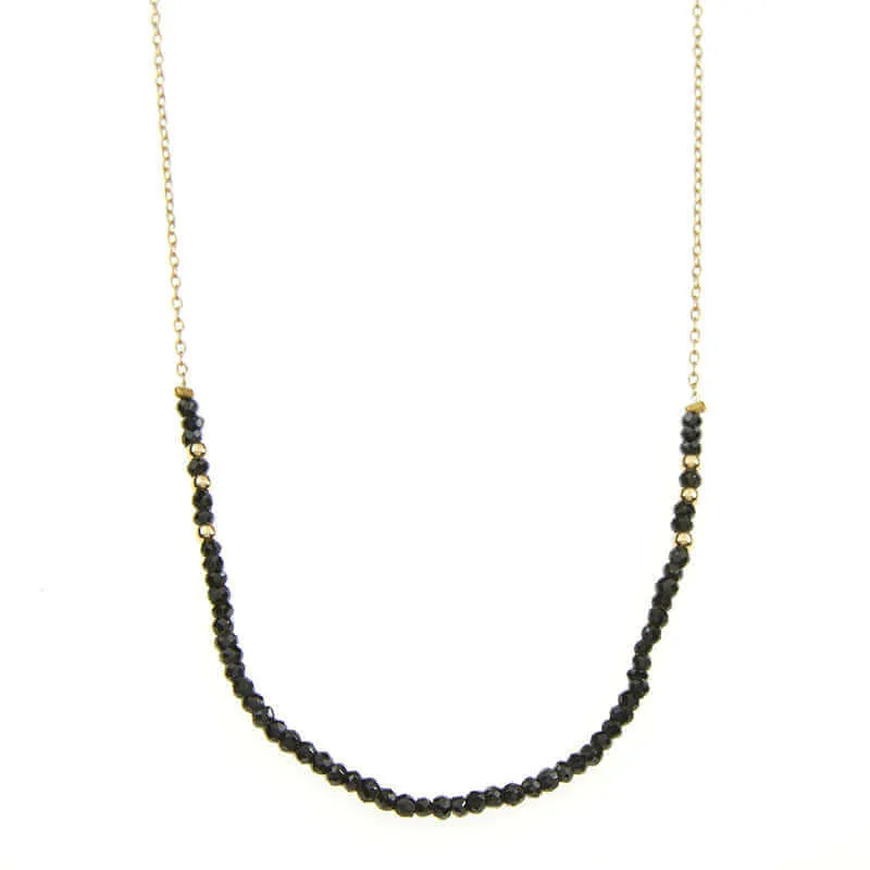 CORIE BEADED CHAIN NECKLACE
