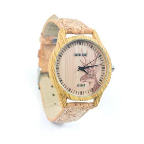 Cork watch ladies fashion Watch WA-447