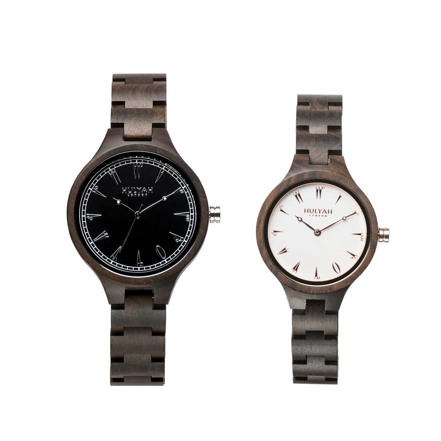 Couple Wooden Watches (SALE) N04  (2 watches)