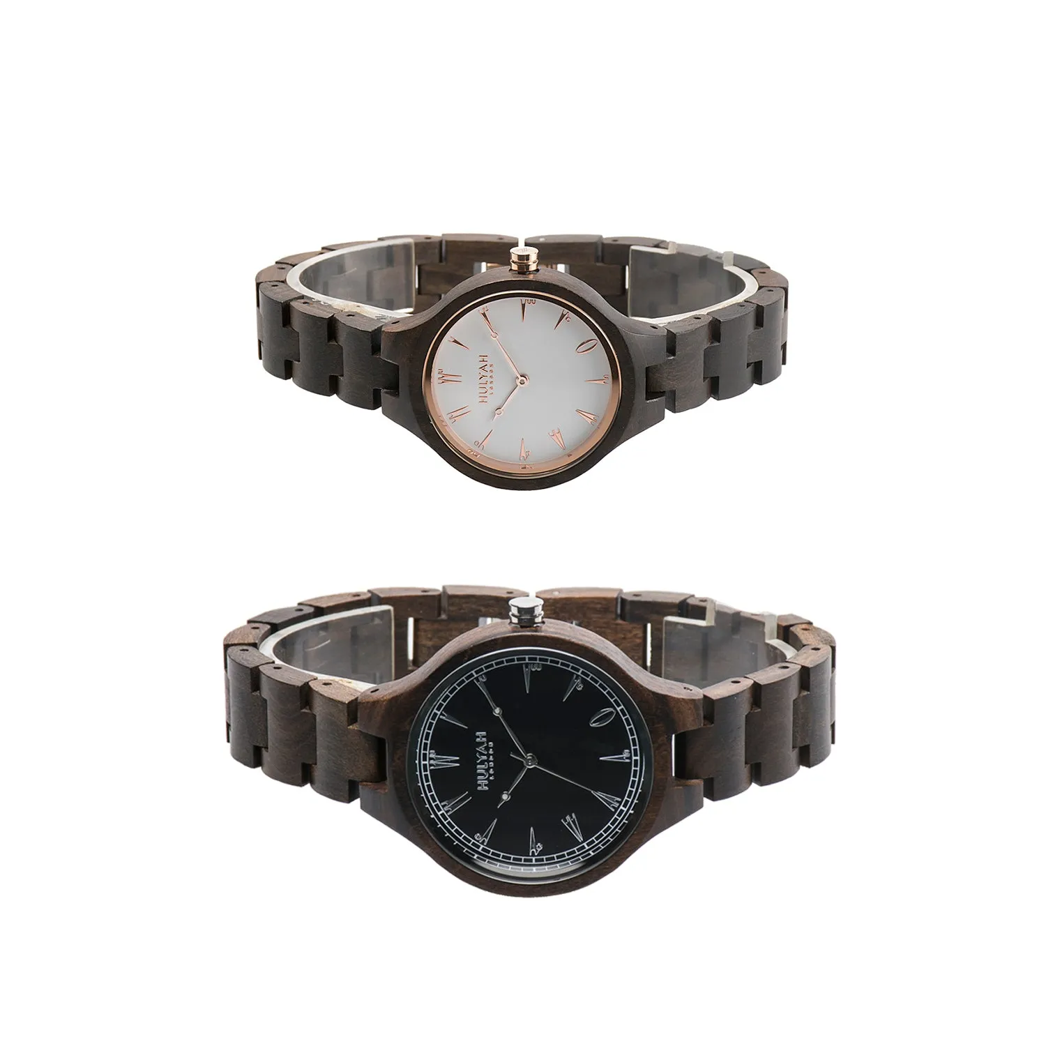 Couple Wooden Watches (SALE) N04  (2 watches)