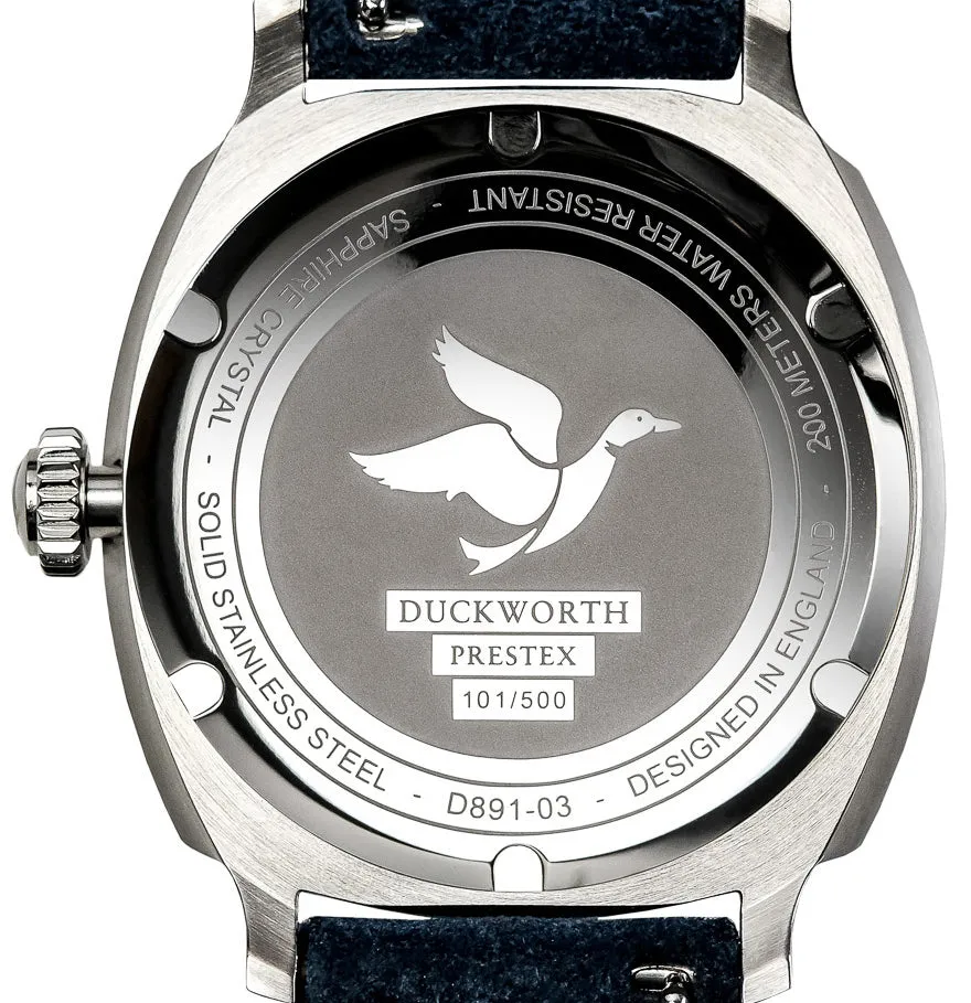 Duckworth Prestex Verimatic Black Fume Beige Suede