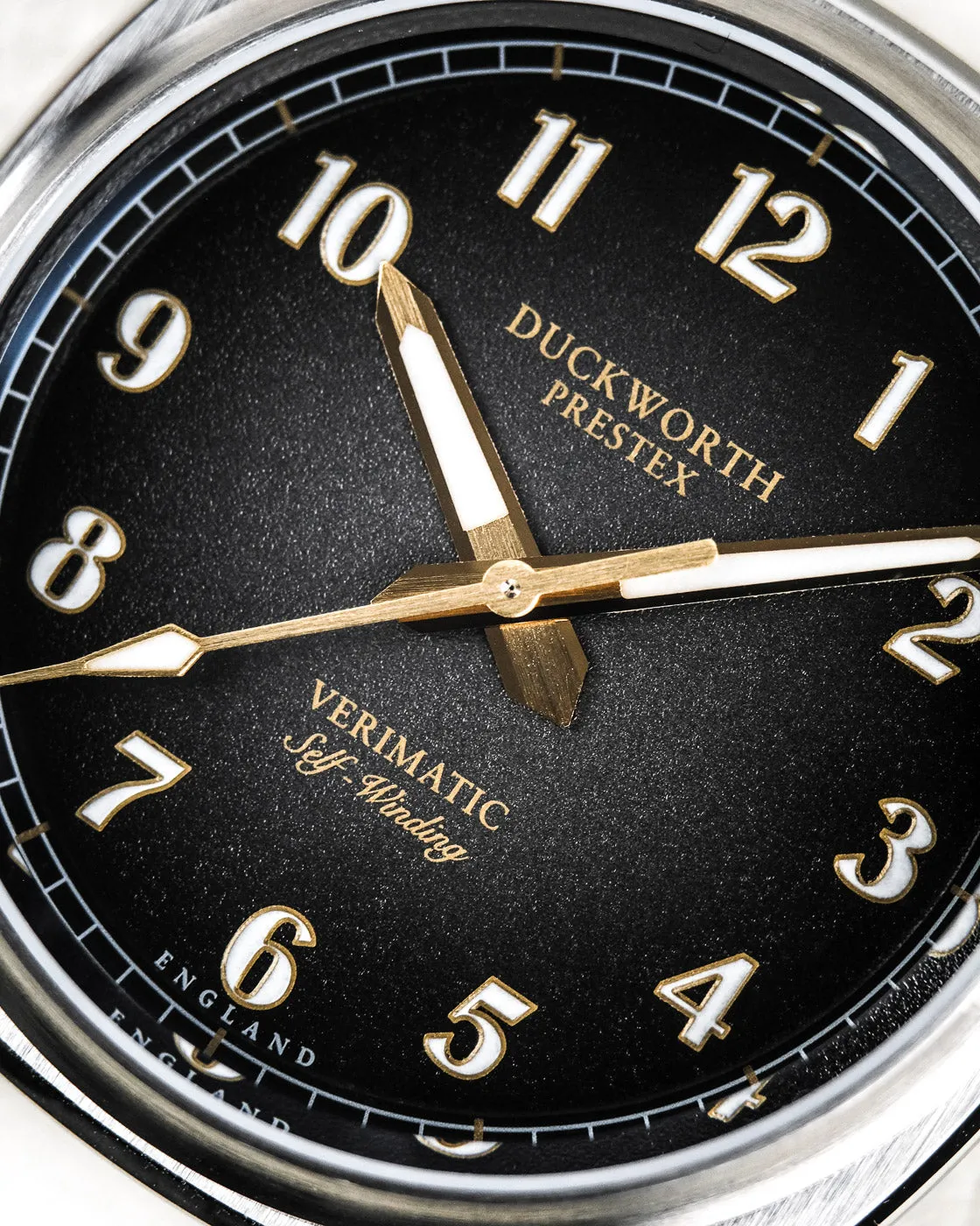 Duckworth Prestex Verimatic Black Fume Beige Suede