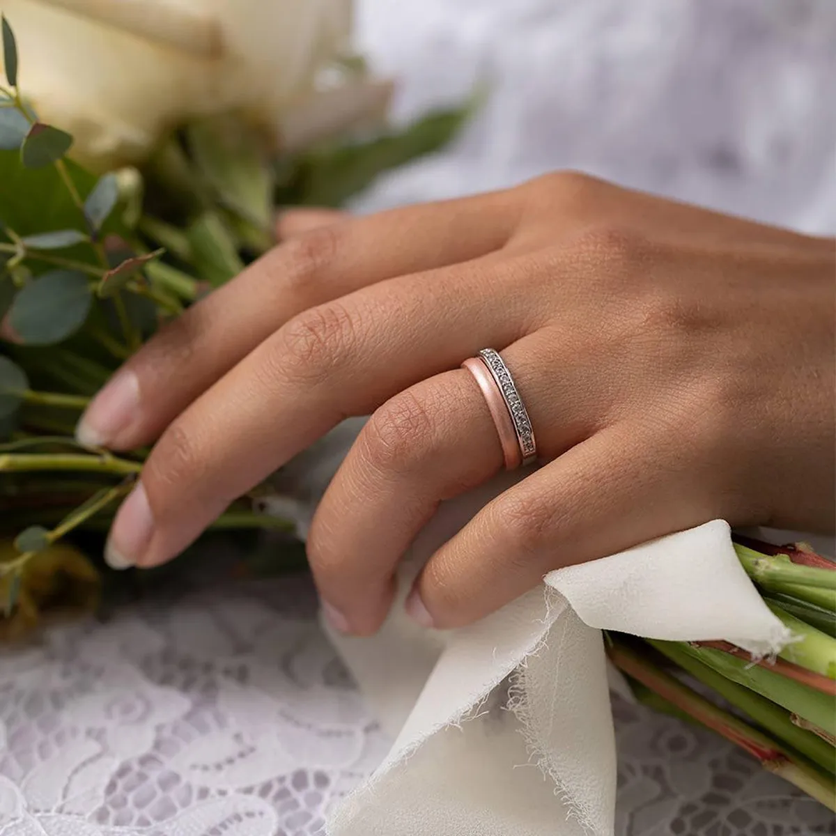 Enso Rings Halo Elements Series Silicone Ring - Gold