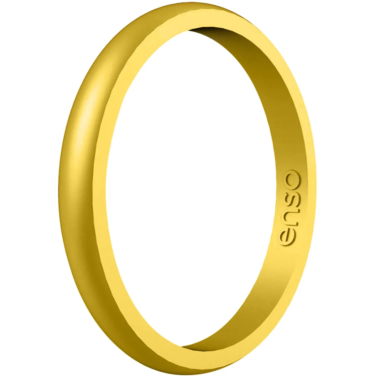 Enso Rings Halo Elements Series Silicone Ring - Gold