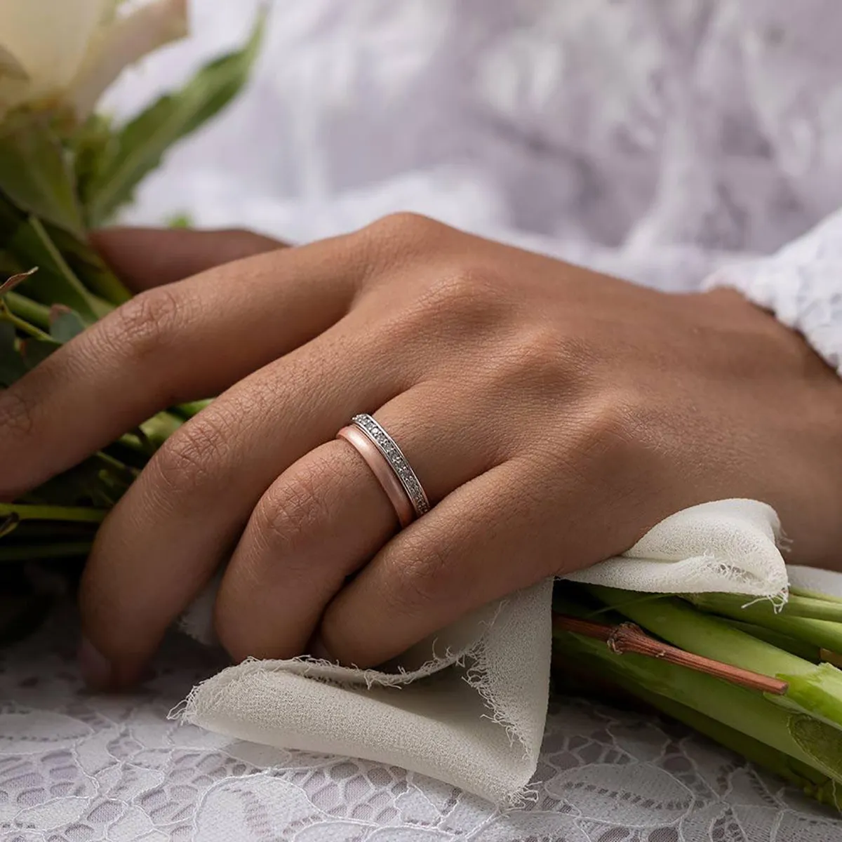 Enso Rings Halo Elements Series Silicone Ring - Gold