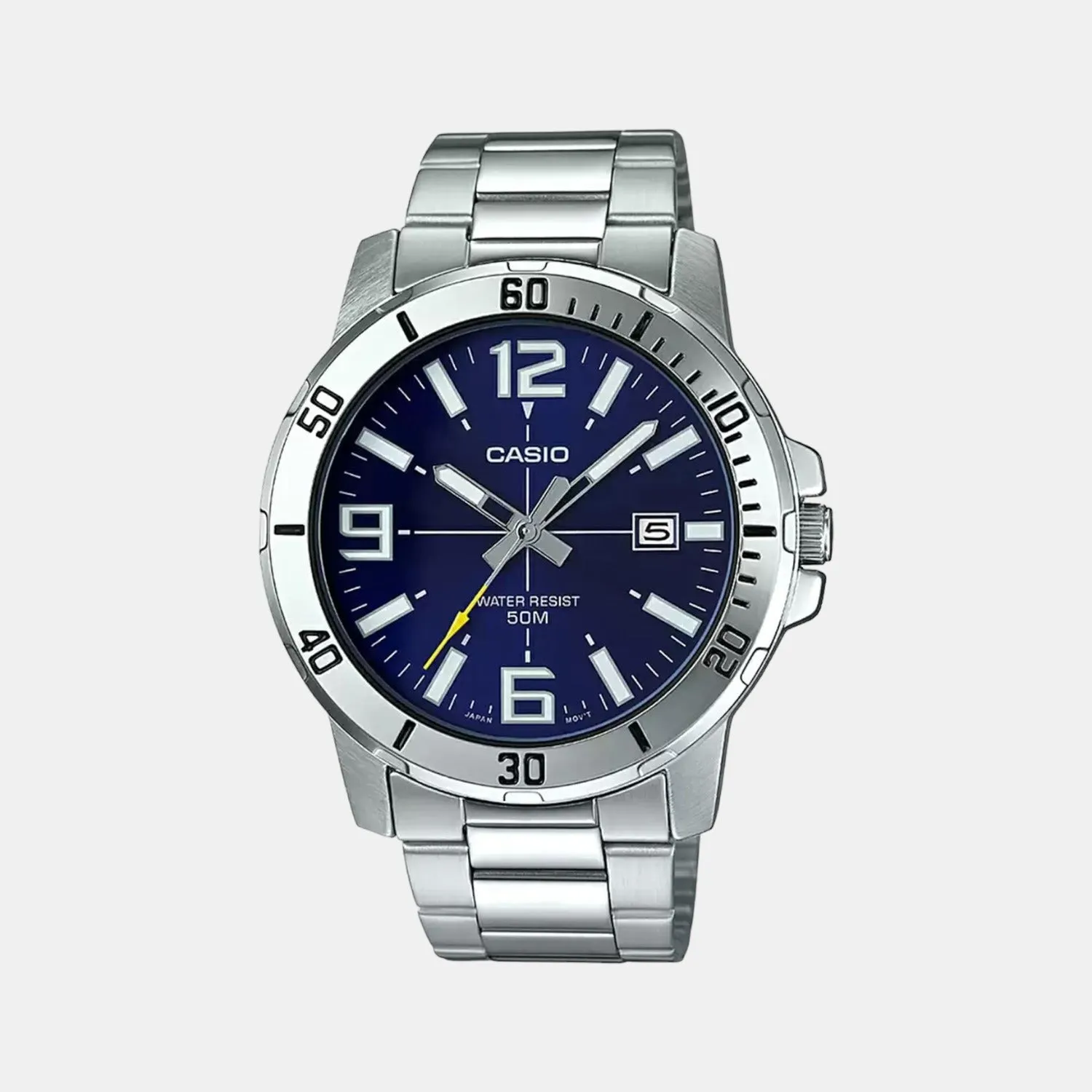 Enticer Men Analog Stainless Steel Watch A1363 - MTP-VD01D-2BVUDF