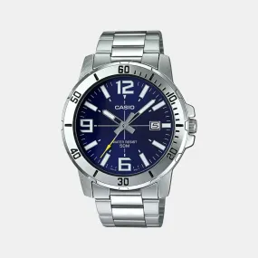 Enticer Men Analog Stainless Steel Watch A1363 - MTP-VD01D-2BVUDF