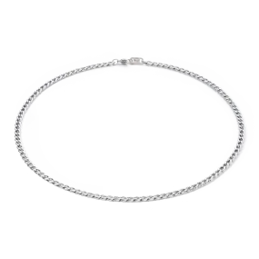 Extension chain 50 cm silver