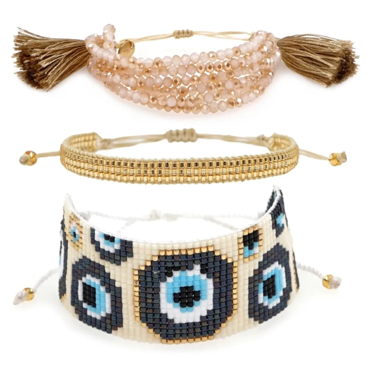 Eyes Bracelet Set