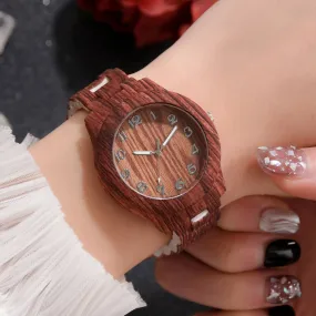 Fashion Quartz Wooden Watch