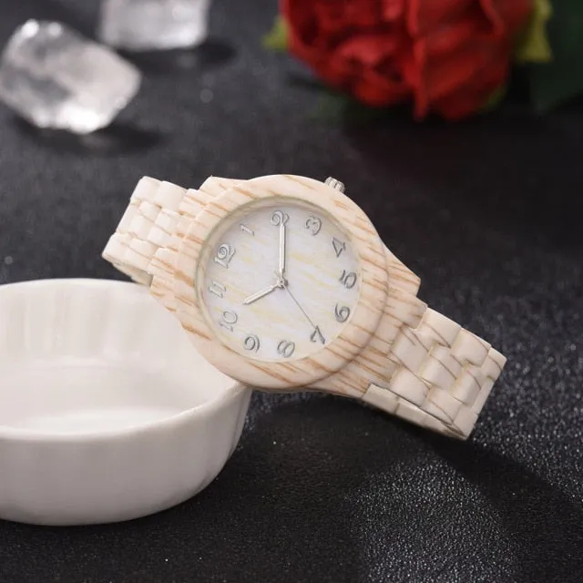 Fashion Quartz Wooden Watch
