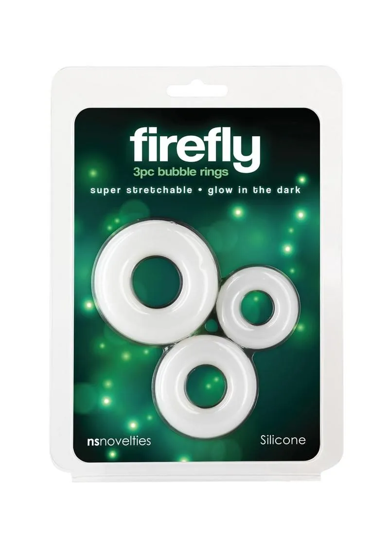 Firefly Bubble Ring Glow In The Dark Cock Ring