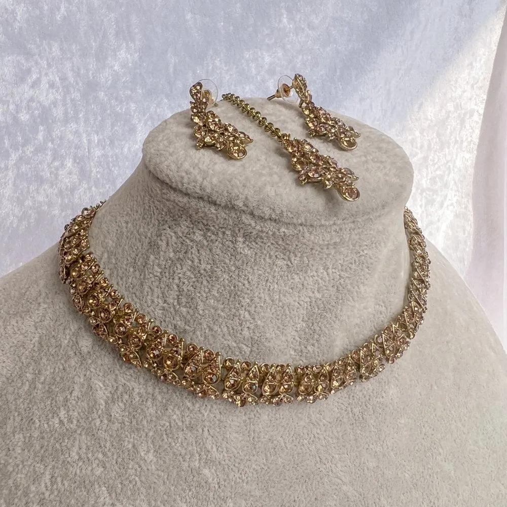 Freda Necklace Set - Gold