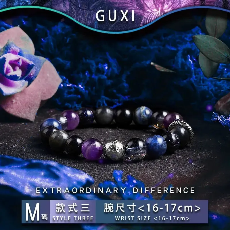 [Galaxy Planet] Amethyst Bracelets