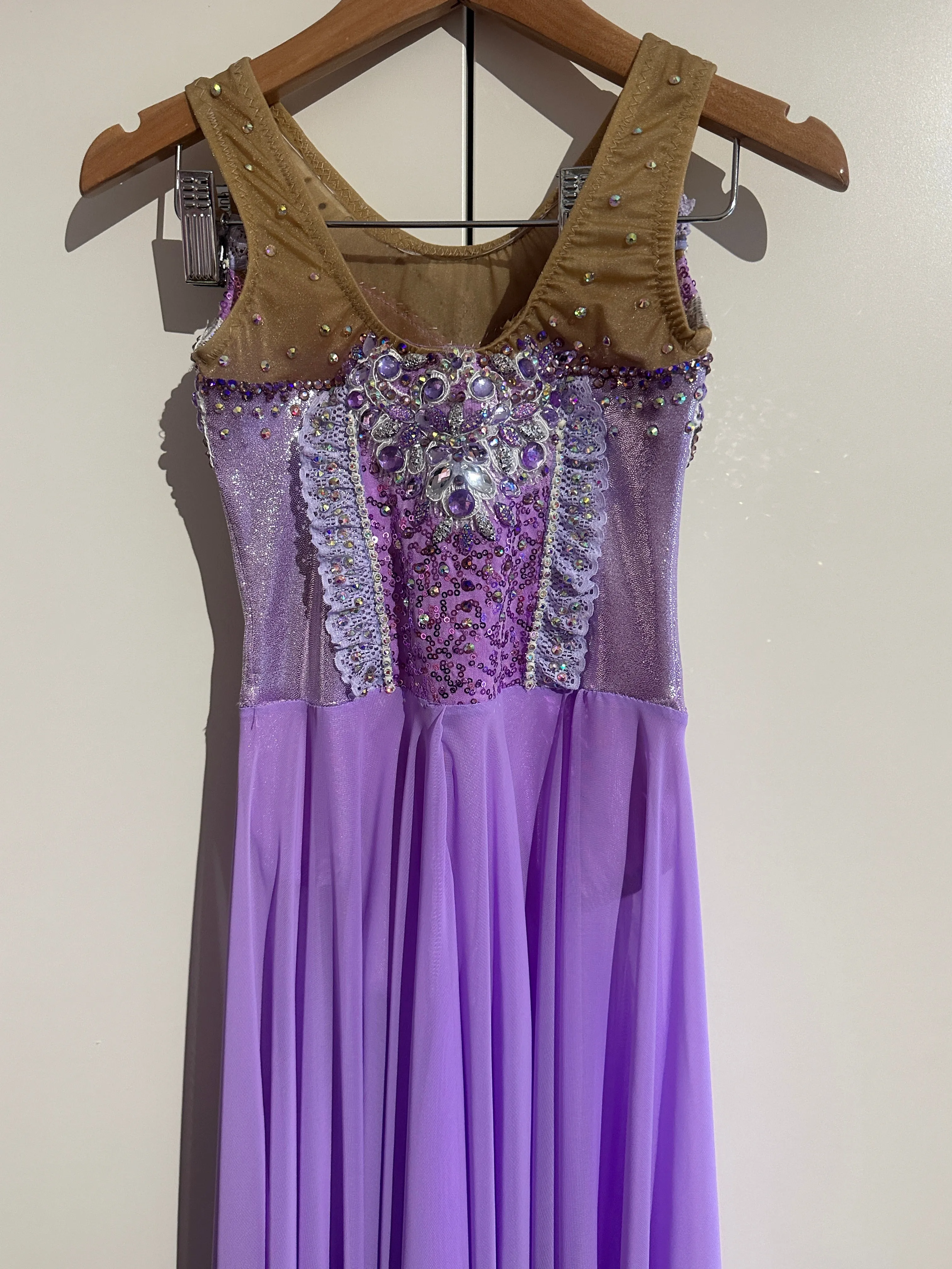 Girls Size 5 Lilac Graceful Costume