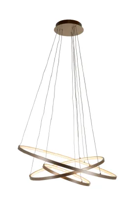 Gold Aluminum Modern Hanging Lamp | OROA Amira