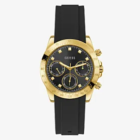Guess GW0315L1 Black Silicone Strap Unisex Watches