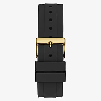 Guess GW0315L1 Black Silicone Strap Unisex Watches