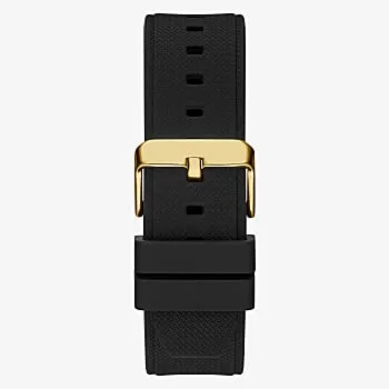 Guess GW0334G2 Black Silicone Strap Men Watches