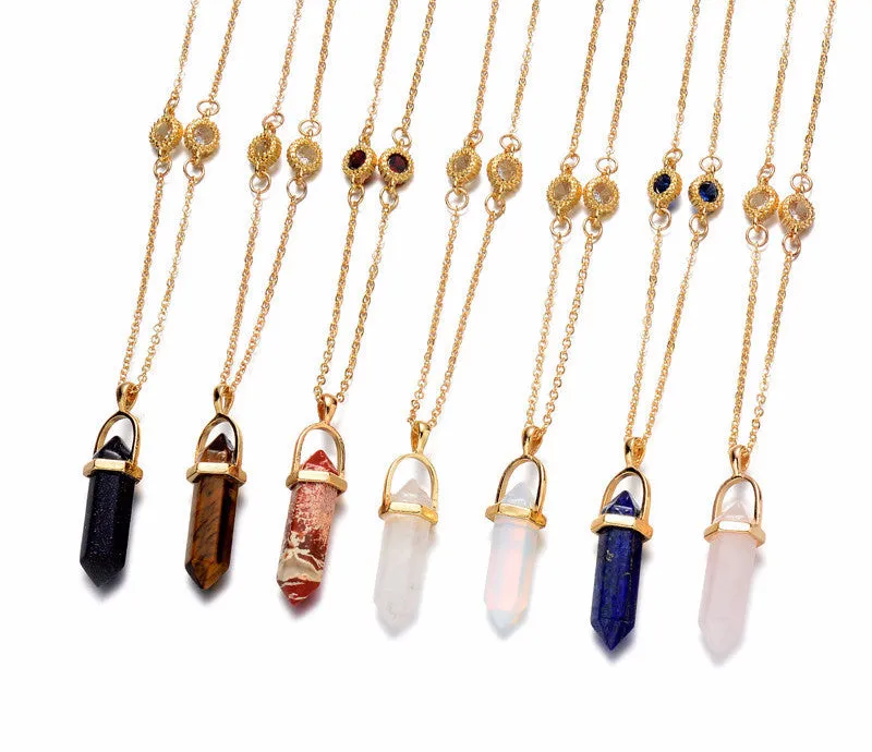 Hexa Stone Necklace