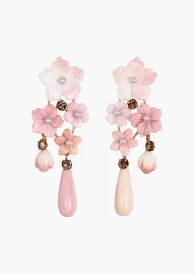 Jeanie Earrings -- Rose