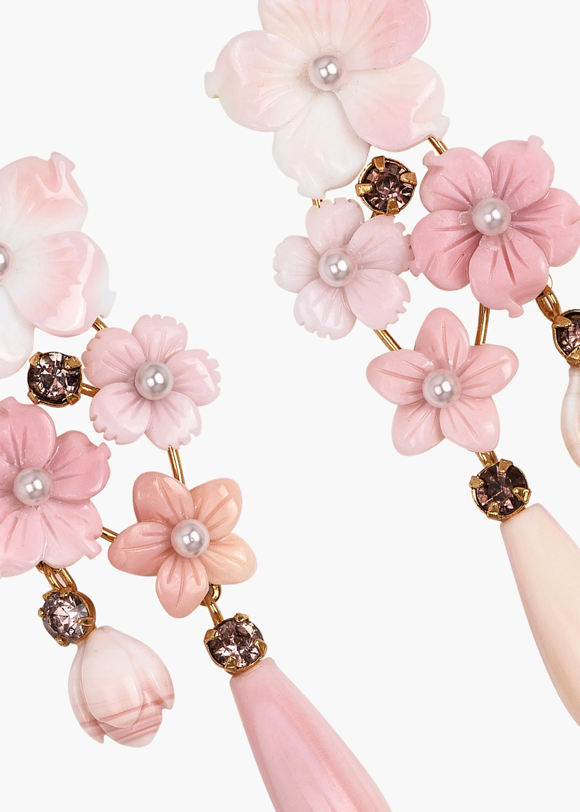 Jeanie Earrings -- Rose