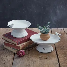 Large Ariella Pedestal Dish - Box of 2