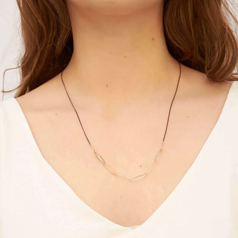 LOLA OVAL LINK NECKLACE