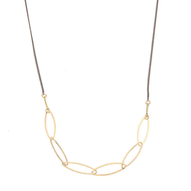 LOLA OVAL LINK NECKLACE
