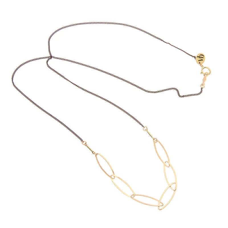 LOLA OVAL LINK NECKLACE