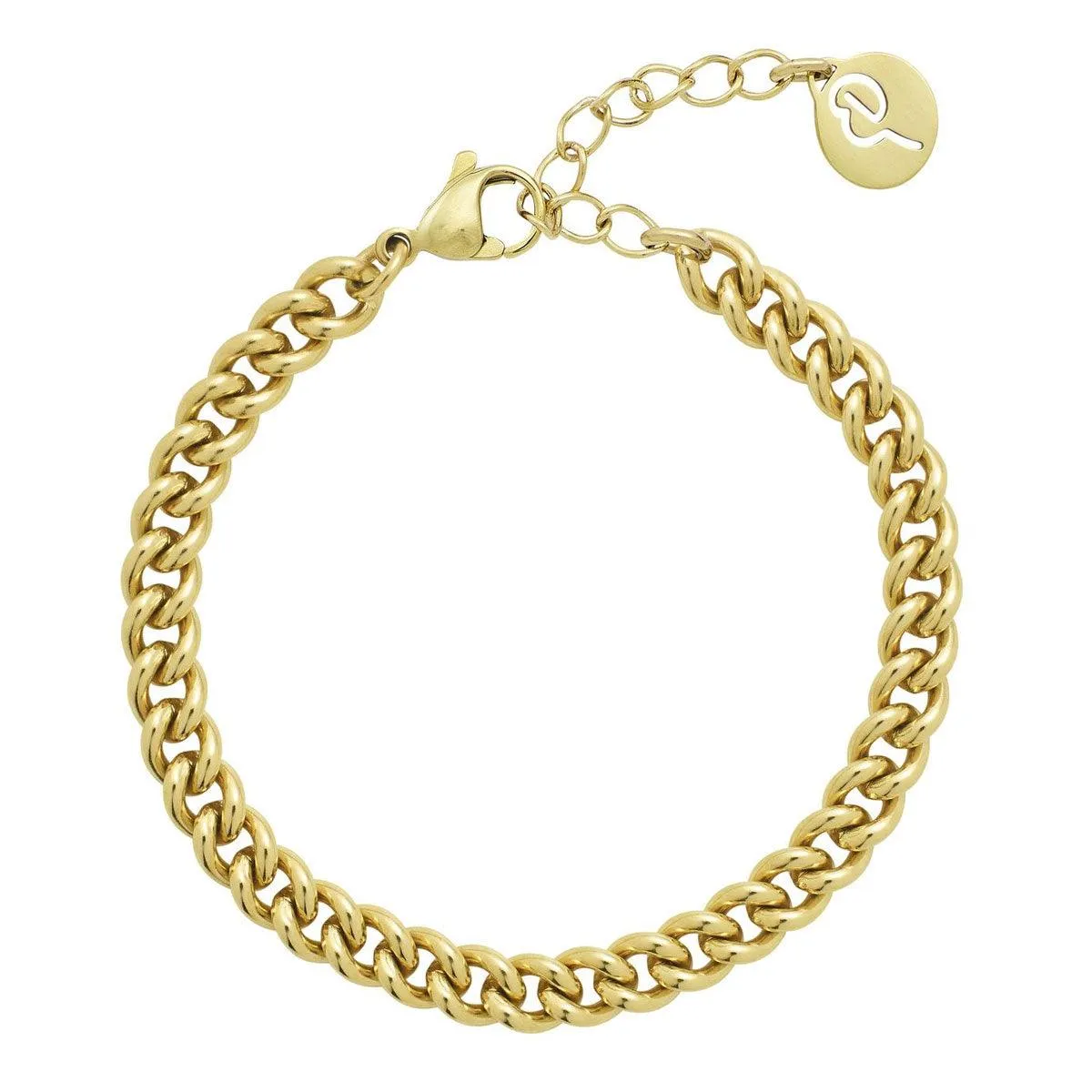 Lourdes Chain Bracelet Gold