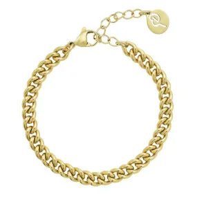 Lourdes Chain Bracelet Gold