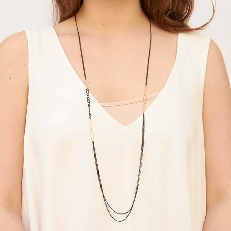 LUA LONG MULTI-CHAIN NECKLACE