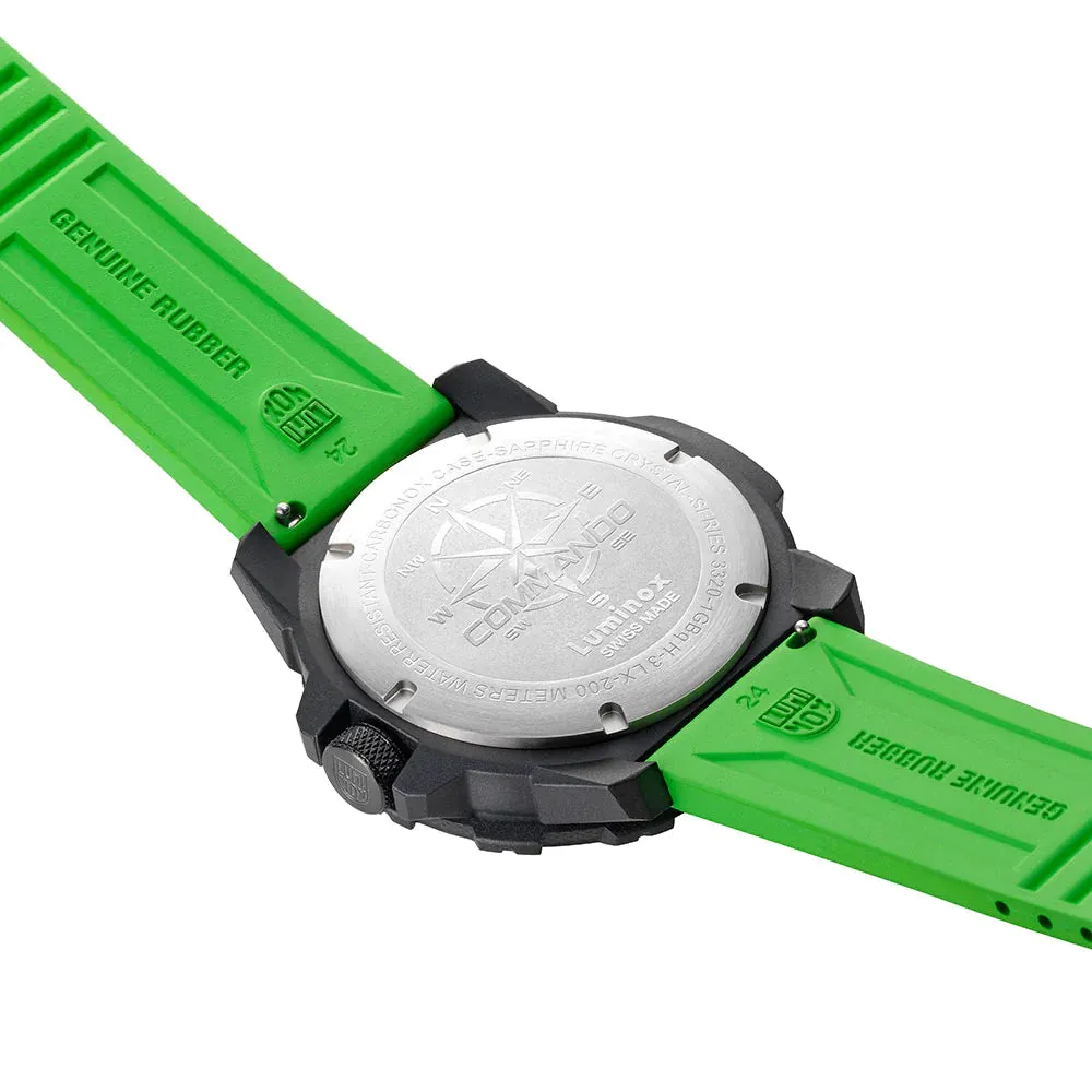 Luminox Commander Raider 46mm Swiss Made Watch | 20ATM | Green